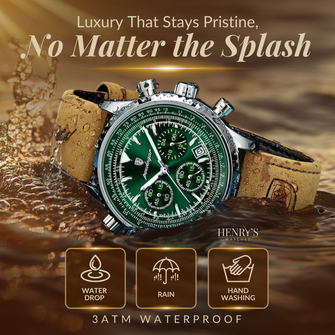 Luksusowy zegarek chronograf