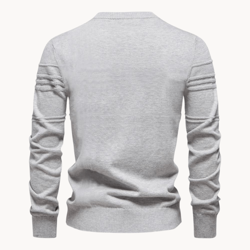 Gabriel | Męski sweter w kratę
