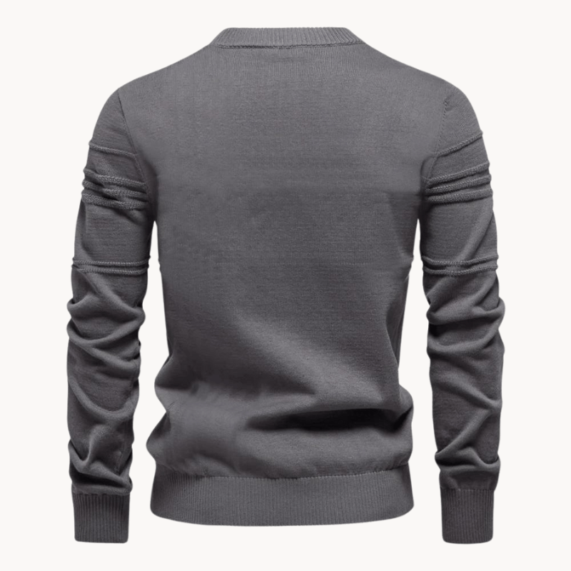 Gabriel | Męski sweter w kratę