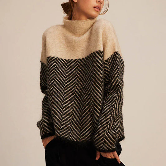 Benthe | Sweter z golfem
