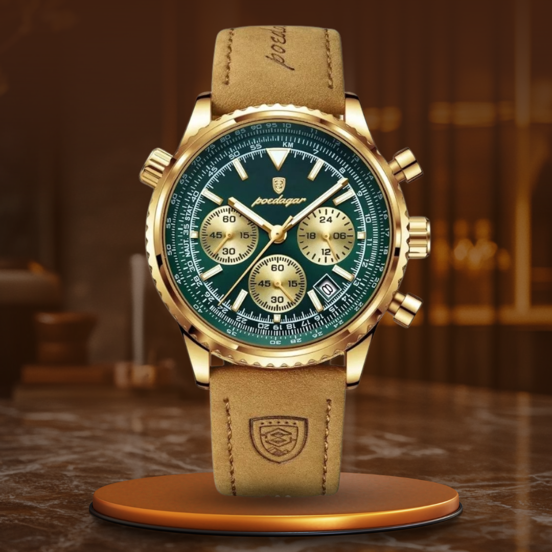 Luksusowy zegarek chronograf