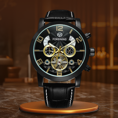 Luksusowy zegarek mechaniczny z tourbillonem automatycznym