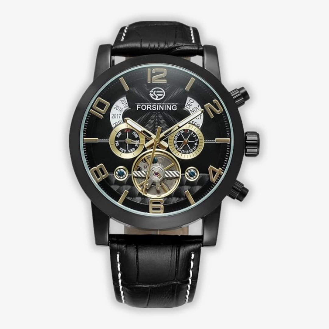 Luksusowy zegarek mechaniczny z tourbillonem automatycznym