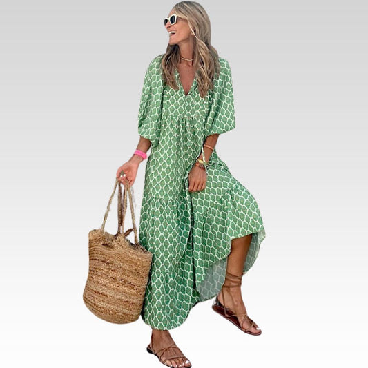 Bellona | Długie Boho Sukienka