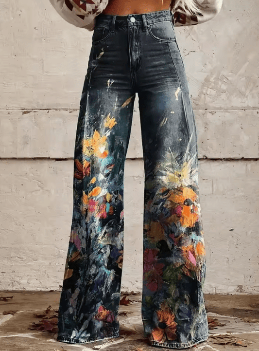 Velours d'Or | Spodnie Boho Vintage