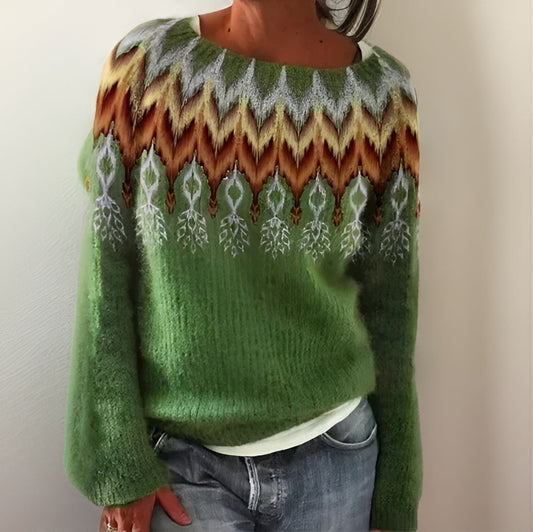 Bennie™ | Retro Zimowy Pulower