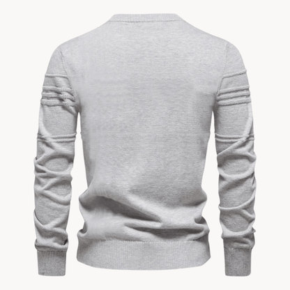 Gabriel | Męski sweter w kratę