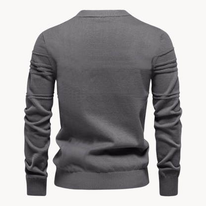 Gabriel | Męski sweter w kratę