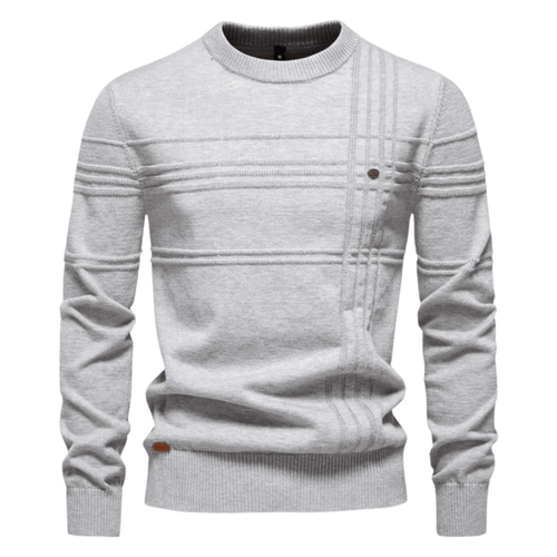 Gabriel | Męski sweter w kratę